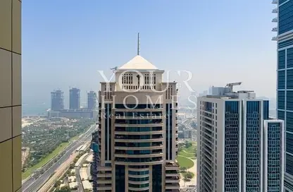 شقة - غرفة نوم - 2 حمامات للبيع في برج سولافا - دبي مارينا - دبي