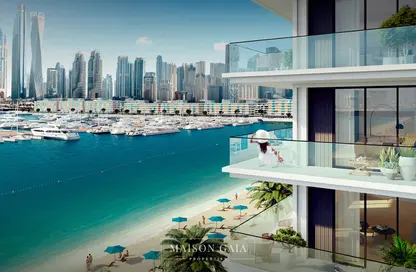 Apartment - 4 Bedrooms - 4 Bathrooms for sale in Beach Mansion - EMAAR Beachfront - Dubai Harbour - Dubai