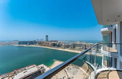 Apartment - 1 Bedroom - 2 Bathrooms for rent in Palace Beach Residence - EMAAR Beachfront - Dubai Harbour - Dubai