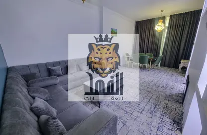 Apartment - 1 Bedroom - 2 Bathrooms for rent in Oasis Tower - Al Rashidiya 1 - Al Rashidiya - Ajman