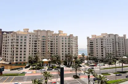 Apartment - 2 Bedrooms - 4 Bathrooms for rent in Al Habool - Shoreline Apartments - Palm Jumeirah - Dubai