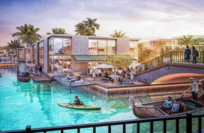 Pool image for: Townhouse - 4 Bedrooms - 3 Bathrooms for sale in Santorini - Damac Lagoons - Dubai, Image 1