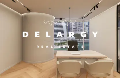 مكتب - استوديو - 3 حمامات للايجار في البرج البلاتيني - (JLT) مجمع I - أبراج بحيرة الجميرا - دبي