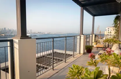 Balcony image for: Apartment - 4 Bedrooms - 4 Bathrooms for sale in Port de La Mer - La Mer - Jumeirah - Dubai, Image 1