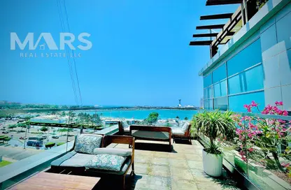 شقة - 2 غرف نوم - 3 حمامات للايجار في أبراج نيشن تاورز - شارع الكورنيش - أبوظبي