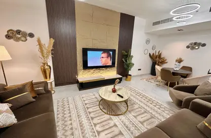 Apartment - 2 Bedrooms - 2 Bathrooms for rent in Beach Tower 1 - Al Khan Lagoon - Al Khan - Sharjah