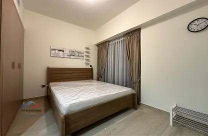 Room / Bedroom image for: Apartment - 1 Bathroom for rent in Azizi Riviera 21 - Meydan One - Meydan - Dubai, Image 1
