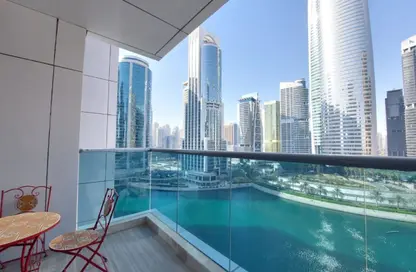 شقة - غرفة نوم - 2 حمامات للايجار في إقامة إم بي إل - (JLT) مجمع K - أبراج بحيرة الجميرا - دبي
