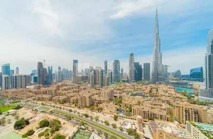 Apartment - 2 Bedrooms - 2 Bathrooms for rent in Burj Views A - Burj Views - Downtown Dubai - Dubai