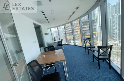 Office Space - Studio - 1 Bathroom for rent in The Binary Tower - Business Bay - Dubai