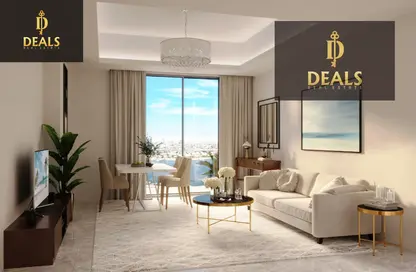 Apartment - 1 Bedroom - 2 Bathrooms for sale in Ajman Creek Towers - Al Rashidiya 1 - Al Rashidiya - Ajman