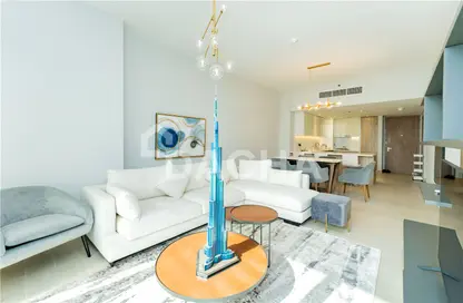 Living / Dining Room image for: Apartment - 3 Bedrooms - 4 Bathrooms for rent in LIV Residence - Dubai Marina - Dubai, Image 1
