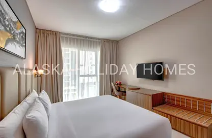 النزل و الشقق الفندقية - 2 غرف نوم - 2 حمامات للايجار في برج سفير - دبي مارينا - دبي