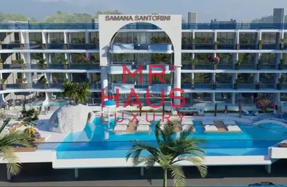 Apartment - Studio - 1 Bathroom for sale in Samana Santorini - Dubai Studio City - Dubai