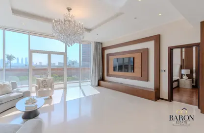 Apartment - 1 Bedroom - 2 Bathrooms for rent in Diamond - Tiara Residences - Palm Jumeirah - Dubai