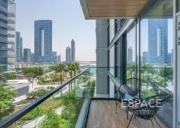 Balcony image for: Apartment - 1 bedroom - 2 bathrooms for rent in Apartment Building 5 - Bluewaters Residences - Bluewaters - Dubai, Image 1