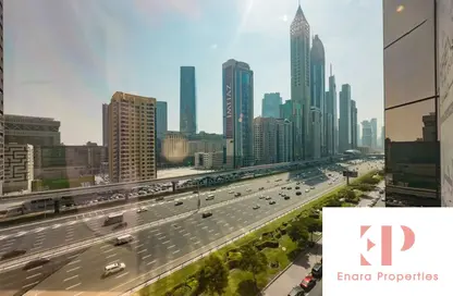 مكتب - استوديو للايجار في برج الموسى 1 - أبراج الموسى - شارع الشيخ زايد - دبي