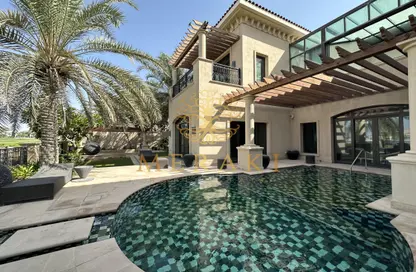 Pool image for: Villa - 5 Bedrooms for rent in St. Regis - Saadiyat Beach - Saadiyat Island - Abu Dhabi, Image 1