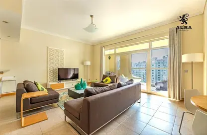Apartment - 2 Bedrooms - 3 Bathrooms for rent in Al Das - Shoreline Apartments - Palm Jumeirah - Dubai