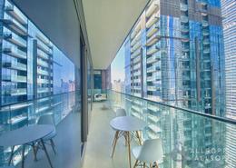 صورةشرفة لـ: شقة - 2 غرف نوم - 2 حمامات للبيع في بوابة المارينا 1 - مارينا جيت - دبي مارينا - دبي, صورة 1