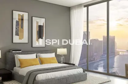 Apartment - Studio - 1 Bathroom for sale in Peninsula Two - Peninsula - Business Bay - Dubai