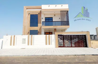 Outdoor Building image for: Villa - 5 Bedrooms - 6 Bathrooms for sale in Al Yasmeen 1 - Al Yasmeen - Ajman, Image 1