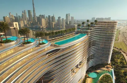 Apartment - Studio - 1 Bathroom for sale in Binghatti Aquarise - Business Bay - Dubai