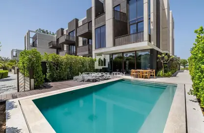 Townhouse - 4 Bedrooms - 5 Bathrooms for rent in Villa Amalfi - Jumeirah Bay Island - Jumeirah - Dubai