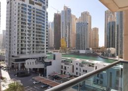 شقة - 2 غرف نوم - 2 حمامات للكراء في برج الزمان والمكان - دبي مارينا - دبي