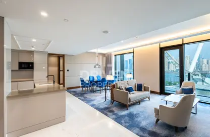 Apartment - 3 Bedrooms - 4 Bathrooms for rent in Apartment Building 2 - Bluewaters Residences - Bluewaters - Dubai