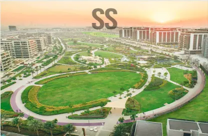 Garden image for: Apartment - 3 Bedrooms - 3 Bathrooms for sale in Elvira - Park Heights - Dubai Hills Estate - Dubai, Image 1