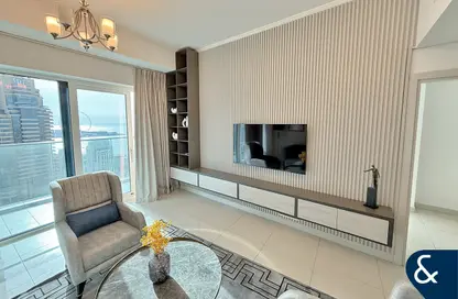 Apartment - 2 Bedrooms - 3 Bathrooms for rent in Damac Heights - Dubai Marina - Dubai