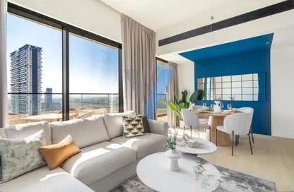 Apartment - 1 Bedroom - 1 Bathroom for rent in Binghatti Corner - Jumeirah Village Circle - Dubai