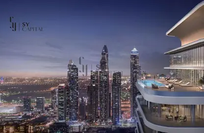 Apartment - 1 Bedroom - 1 Bathroom for sale in Seapoint - EMAAR Beachfront - Dubai Harbour - Dubai
