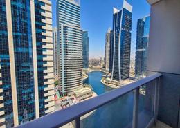 Balcony image for: Apartment - 1 bedroom - 2 bathrooms for rent in Green Lake Tower 1 - Green Lake Towers - Jumeirah Lake Towers - Dubai, Image 1