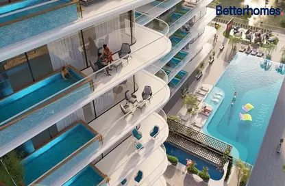 صورة لـ حوض سباحة شقة - 1 حمام للبيع في سمانا جولف فيو - مدينة دبي الرياضية - دبي ، صورة رقم 1