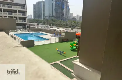 Apartment - Studio - 1 Bathroom for rent in Laya Mansion - Jumeirah Village Circle - Dubai