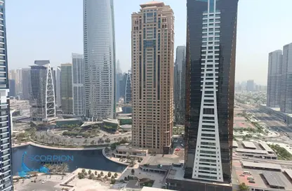 صورة لـ مبنى خارجي شقة - غرفة نوم - 1 حمام للبيع في برج أيكون 2 - بحيرة الماس غرب - أبراج بحيرة الجميرا - دبي ، صورة رقم 1