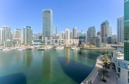 Apartment - 2 Bedrooms - 3 Bathrooms for rent in Delphine Tower - Marina Promenade - Dubai Marina - Dubai