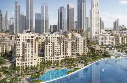 Pool image for: Apartment - 3 Bedrooms - 3 Bathrooms for sale in Savanna - Dubai Creek Harbour (The Lagoons) - Dubai, Image 1