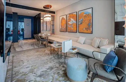 Apartment - 1 Bedroom - 2 Bathrooms for rent in One Za'abeel Tower - Zabeel 1 - Zabeel - Dubai
