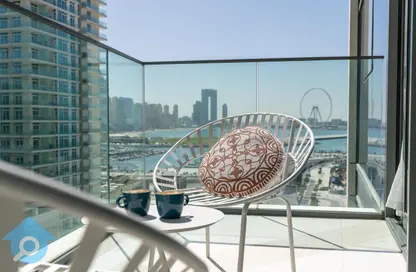 Apartment - 1 Bedroom - 1 Bathroom for rent in Beach Vista - EMAAR Beachfront - Dubai Harbour - Dubai