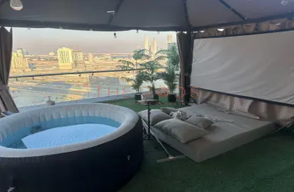 شقة - غرفة نوم - 2 حمامات للايجار في عزيزي عالية - الجداف - دبي