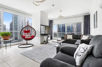 شقة - غرفة نوم - 1 حمام للايجار في ليك فيو - (JLT) مجمع B - أبراج بحيرات الجميرا - دبي