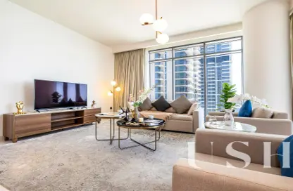 Apartment - 2 Bedrooms - 2 Bathrooms for sale in Marina Vista - EMAAR Beachfront - Dubai Harbour - Dubai