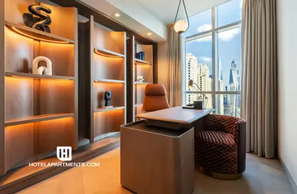 Apartment - 4 Bedrooms - 5 Bathrooms for rent in InterContinental Dubai Marina - Dubai Marina - Dubai