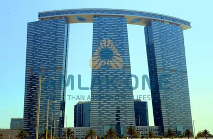 Apartment - 1 Bedroom - 2 Bathrooms for rent in The Gate Tower 1 - Shams Abu Dhabi - Al Reem Island - Abu Dhabi