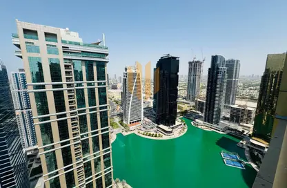 Apartment - 1 Bedroom - 2 Bathrooms for rent in Lake City Tower - JLT Cluster D - Jumeirah Lake Towers - Dubai