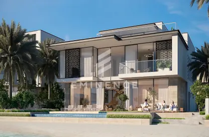Villa - 6 Bedrooms - 7+ Bathrooms for sale in Frond B - Water Homes - Palm Jebel Ali - Dubai