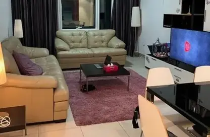 شقة - غرفة نوم - 2 حمامات للايجار في برج ماج 218 - دبي مارينا - دبي